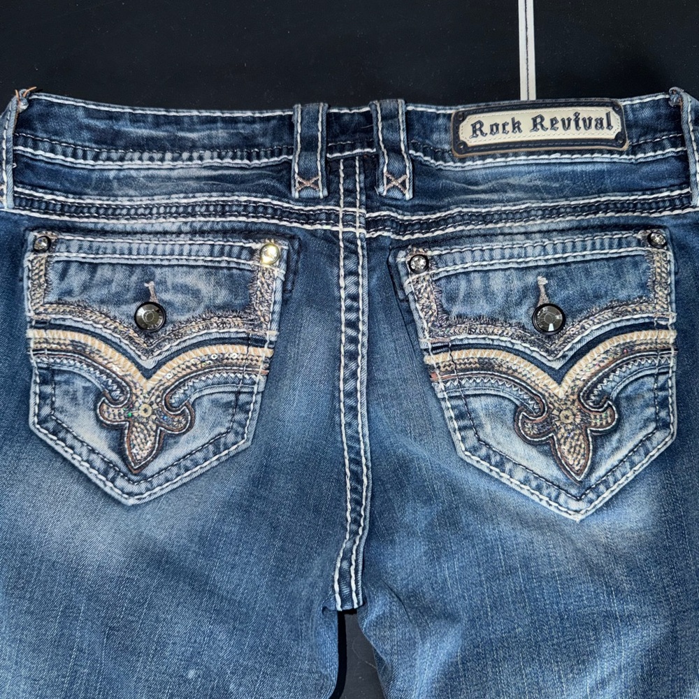 Rock Revival Blue Boot Cut Jeans